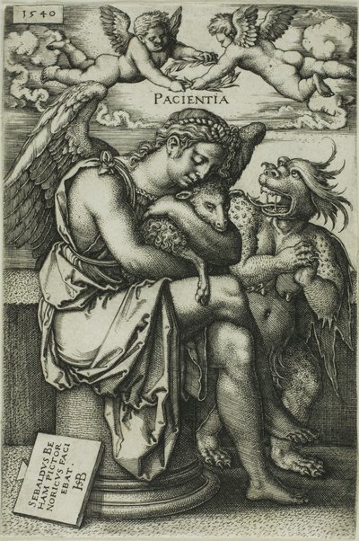 Patience by Hans Sebald Beham