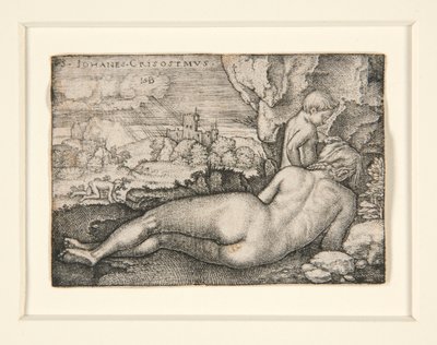 Penance of St. John Chrysostom by Hans Sebald Beham