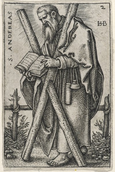 Saint Andrew, 1541-46 by Hans Sebald Beham