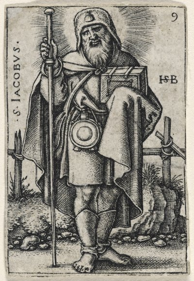 Saint James, Major by Hans Sebald Beham