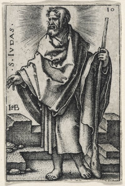 Saint Jude Thaddeus by Hans Sebald Beham