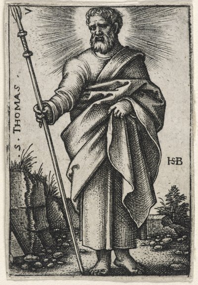 Saint Thomas, 1541-46 by Hans Sebald Beham