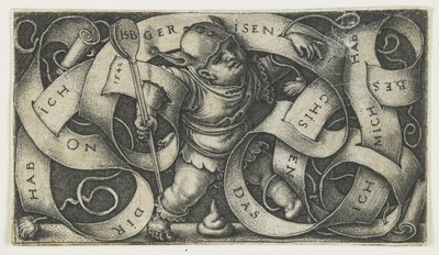 The Little Buffoon by Hans Sebald Beham