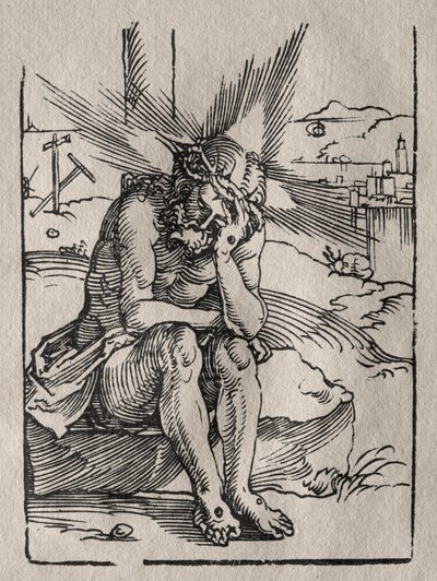 The Man of Sorrows by Hans Sebald Beham