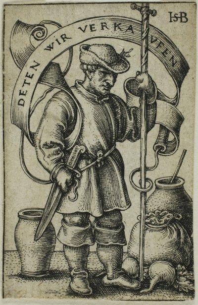 The Market Peasant by Hans Sebald Beham