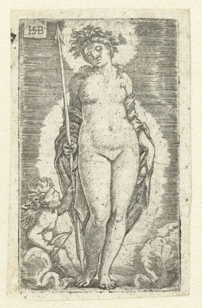 Venus and Cupid by Hans Sebald Beham