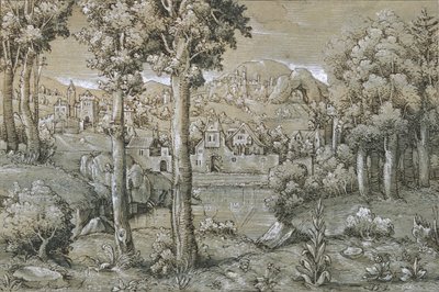 Imaginary Landscape by Hans Sebald Lautensack