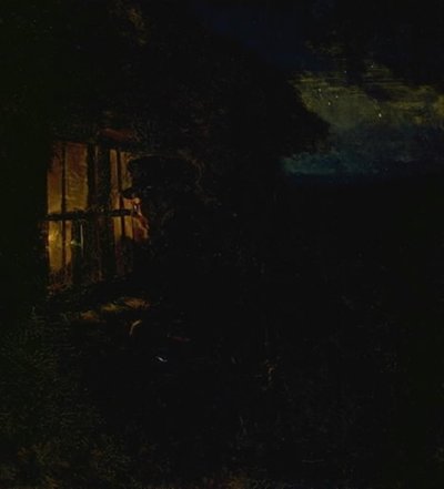 Gypsy Ball. Blicher at the Gypsy Hut by Hans Smidth