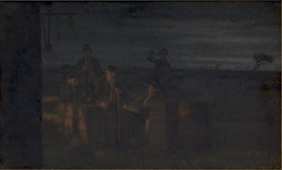 West Jutlanders Outside the Grocer