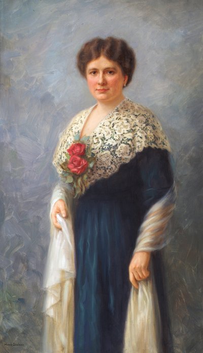 Portrait of a Lady by Hans Stalzer