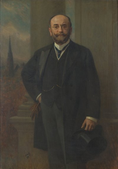 The Mayor of Vienna Dr. Richard Weiskirchner by Hans Temple