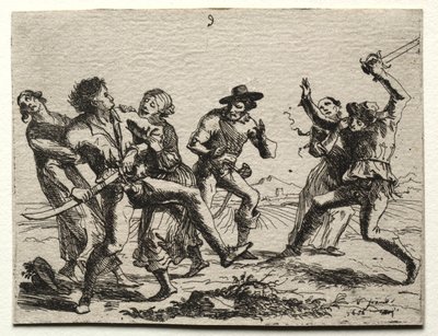 Military Subjects: A Quarrel by Hans Ulrich Franckh