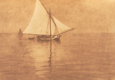 The White Sail by Hans Watzek