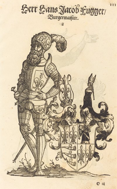 Page from Geschlechter Buch - Ausberg by Hans Weiditz, II