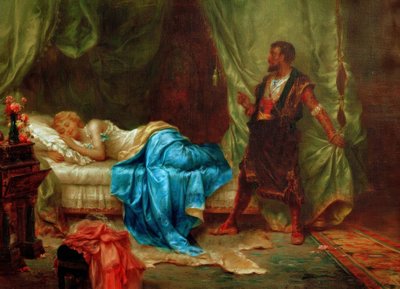 Shakespeare, Othello / Painting by Zatzka by Hans Zatzka