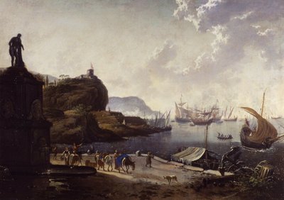 Seaport by Hans de Jode
