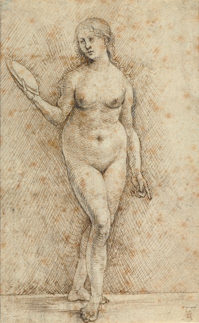 Nude with Mirror (Vanitas) by Hans von Kulmbach