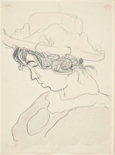 Girl with Pink Hat, the Artist
