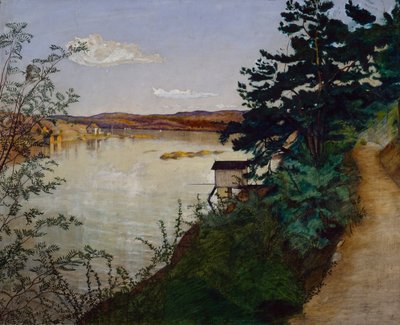 Afternoon Sun by Harald Oscar Sohlberg