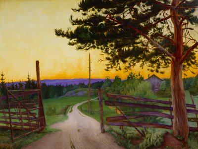 Country Road by Harald Oscar Sohlberg