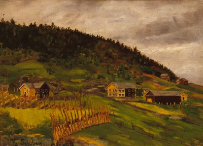 From Hegge in Valdres by Harald Oscar Sohlberg