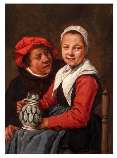 A Merry Couple by Harmen Hals