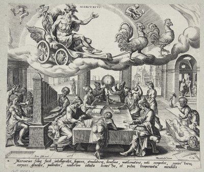 Mercury by Harmen Jansz. Muller