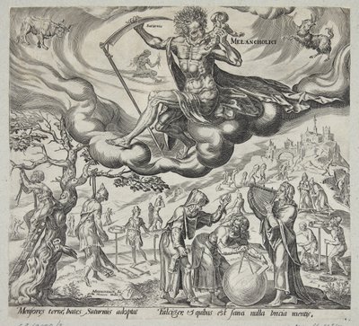 The Melancholic Temperament by Harmen Jansz. Muller
