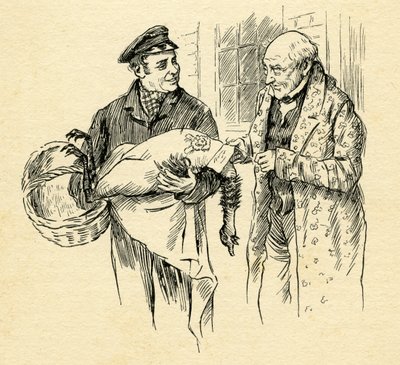 A Christmas Carol by Charles Dickens by Harold Copping