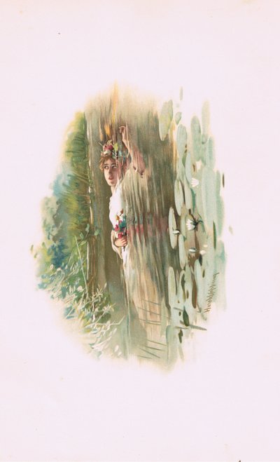 Ophelia, illustration from Hamlet by Harold Copping