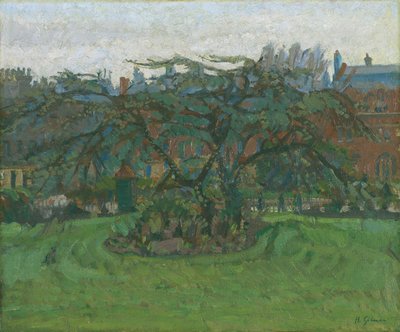 Clarence Gardens NW1 by Harold Gilman