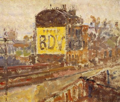 Hampstead Road by Harold Gilman