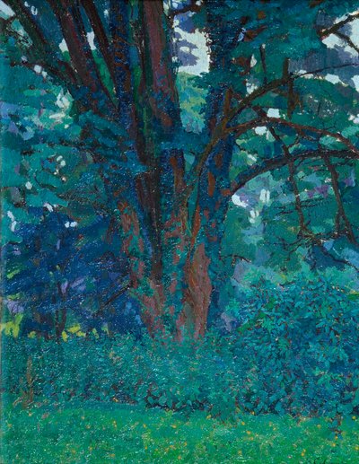 In Gloucestershire, c.1916 by Harold Gilman