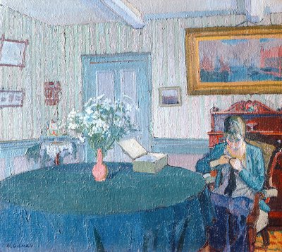 Interior by Harold Gilman