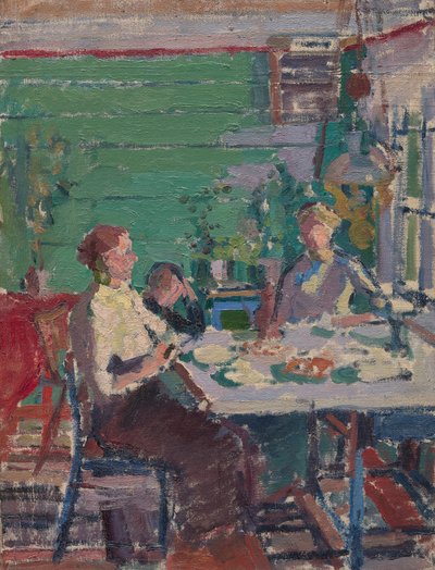 Interior Scene, Possibly in Norway by Harold Gilman