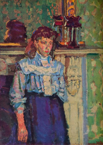 Interior by Harold Gilman