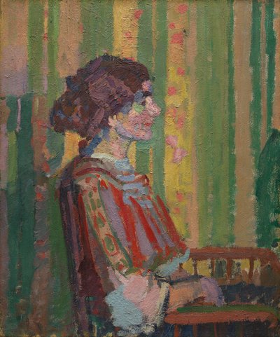 Stanislawa de Karlowska (Mrs. Robert Bevan) by Harold Gilman