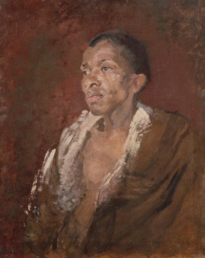 Study of a Black by Harold Gilman