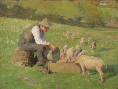 Feeding Time by Harold Harvey