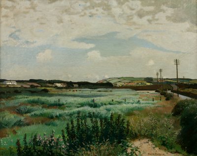 Marazion Marsh by Harold Harvey