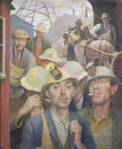 St. Just Tin Miner by Harold Harvey