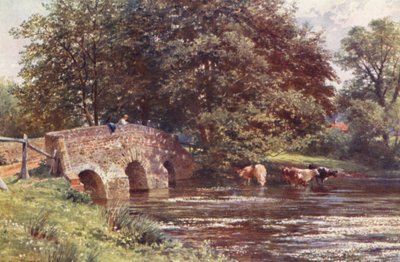 Somerset Bridge, Near Elstead by Harold Sutton Palmer