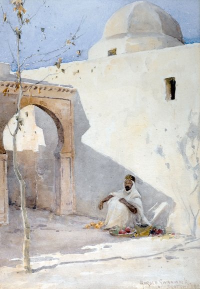 North African View by Harold Swanwick
