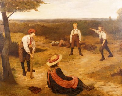 The Game of Cricket by Harry Brooker