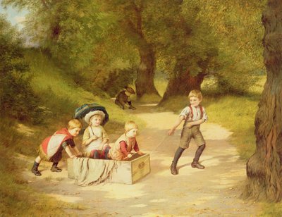 The Toy Carriage by Harry Brooker