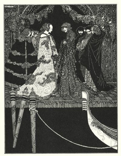 Edgar Allan Poe: The Assignation by Harry Clarke