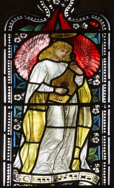 Musical Angel, 1876 by Harry Ellis Wooldridge