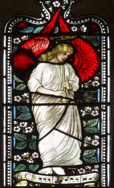 Musical Angel, 1876 by Harry Ellis Wooldridge