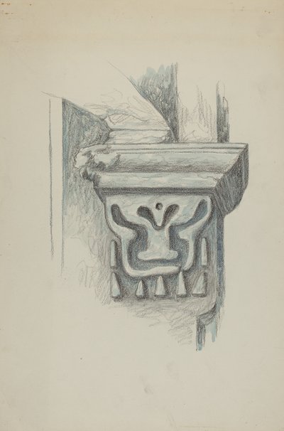 Architectural Detail by Harry Mann Waddell