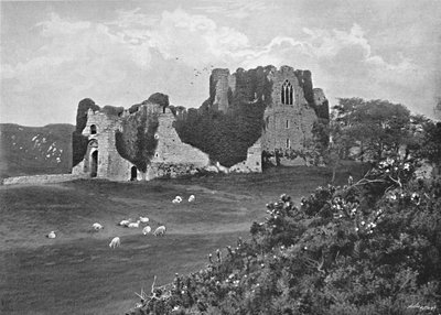 Oystermouth Castle, Mumbles by Harvey Barton